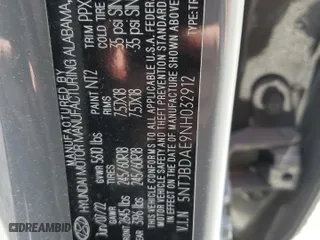 2022 Hyundai Santa Cruz SEL with VIN 5NTJBDAE9NH032912, listed as a Copart auction lot 47500275 with 78,983 mi miles and Salvage Title. Bid and sale history available at carsss.com. Image 15.