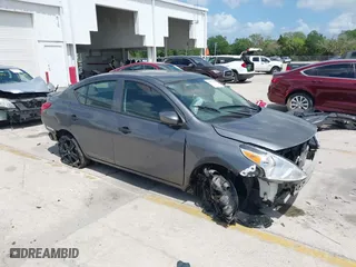 2019 Nissan Versa Sedan SV with VIN 3N1CN7AP9KL874567, listed as a IAAI auction lot 41953400 with 73,022 mi miles. Bid and sale history available at carsss.com. Image 1.