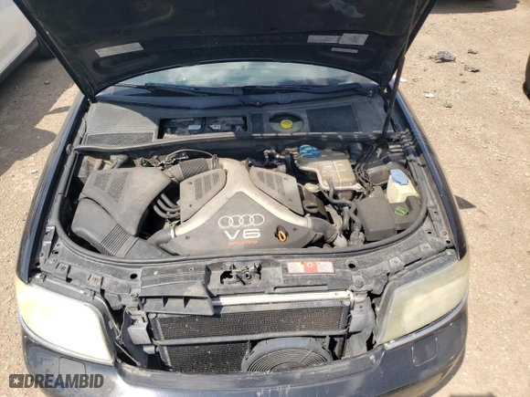 2002 Audi A6 with VIN WAULD64B32N096886, listed as a Copart auction lot 67728714 with 0 mi miles and Salvage Title. Bid and sale history available at carsss.com. Image 11.