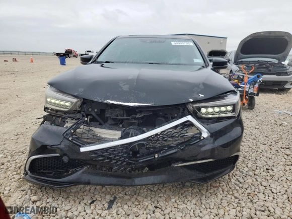 2020 Acura TLX with VIN 19UUB1F35LA005410, listed as a Copart auction lot 50995705 with 67,302 mi miles and Salvage Title. Bid and sale history available at carsss.com. Image 5.