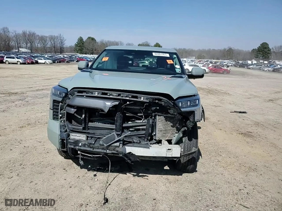 2024 Toyota Tundra 4WD Limited Hybrid with VIN 5TFJC5DB4RX064924, listed as a Copart auction lot 46901955 with 38,848 mi miles and Salvage Title. Bid and sale history available at carsss.com. Image 11.