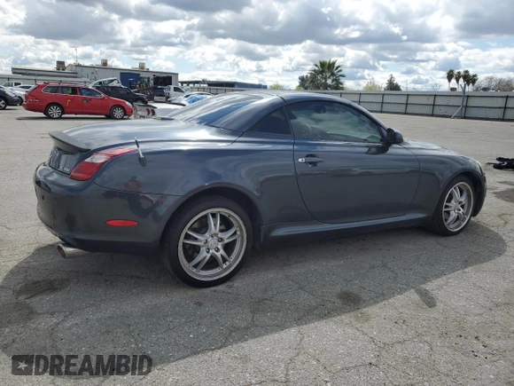 2006 Lexus SC 430 с VIN JTHFN48Y069004677, выставлен на аукционе Copart как лот 49506205 с пробегом 136 071 миль миль и Списание • Salvage title. История ставок и продаж доступна на DreamBid. Изображение 3.