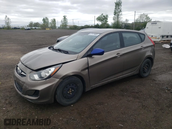 2013 Hyundai Accent GS with VIN KMHCT5AE2DU112630, listed as a Copart auction lot 57121665 with 191,833 mi miles and Salvage title. Bid and sale history available at DreamBid. Image 1.