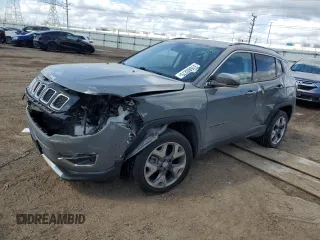 2021 Jeep Compass Limited z VIN 3C4NJDCB0MT515175, wystawiony jako Copart lot #51680275 z przebiegiem 93 727 mil mil oraz Szkoda całkowita • Salvage title. Historia ofert i sprzedaży dostępna na DreamBid. Obrazek 1.
