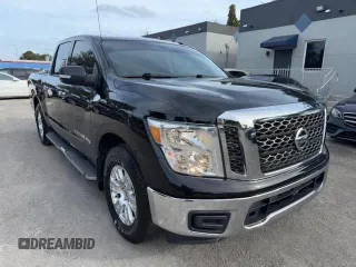2018 Nissan Titan SV with VIN 1N6AA1EK7JN542912, listed as a Copart auction lot 66685205 with 39,634 mi miles and Non repairable. Bid and sale history available at DreamBid. Image 4.