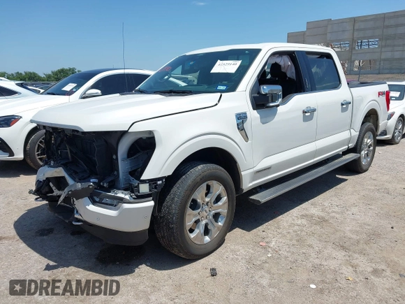 2021 Ford F-150 XL with VIN 1FTFW1ED8MFB12820, listed as a IAAI auction lot 42529140 with 16,892 mi miles and . Bid and sale history available at DreamBid. Image 2.