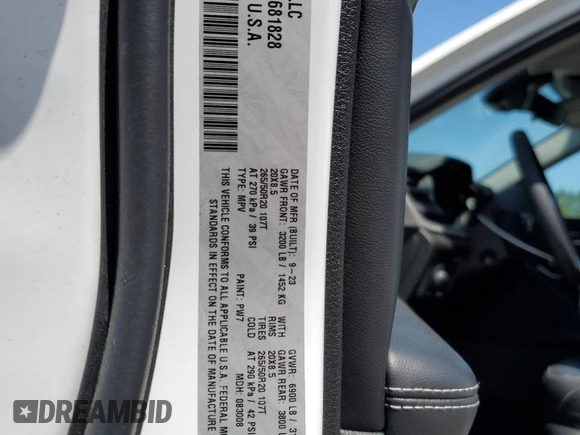 2024 Jeep Grand Cherokee with VIN 1C4RJYB64RC681828, listed as a Copart auction lot 59544685 with 24,883 mi miles and Salvage title. Bid and sale history available at DreamBid. Image 14.