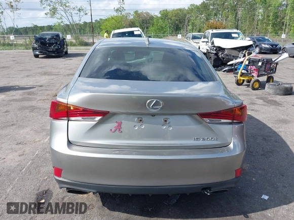 2017 Lexus IS 200t with VIN JTHBA1D21H5047753, listed as a IAAI auction lot 42007198 with 142,887 mi miles and . Bid and sale history available at DreamBid. Image 16.