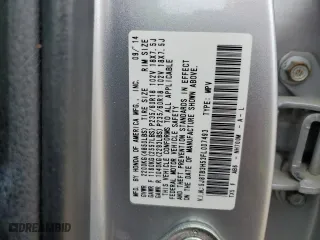 2015 Acura RDX Tech Pkg with VIN 5J8TB3H53FL007493, listed as a Copart auction lot 50200275 with 0 mi miles and Salvage Title. Bid and sale history available at carsss.com. Image 15.