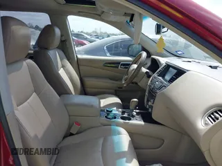 2013 Nissan Pathfinder SV with VIN 5N1AR2MM8DC617164, listed as a IAAI auction lot 41819381 with 116,275 mi miles. Bid and sale history available at carsss.com. Image 5.