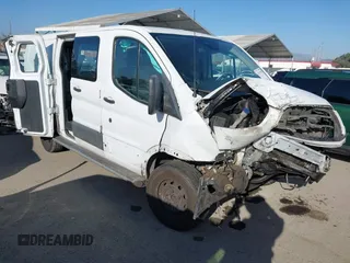 2018 Ford Transit with VIN 1FTYR1ZM2JKA64616, listed as a IAAI auction lot 41707538 with 221,167 mi miles and . Bid and sale history available at DreamBid. Image 1.