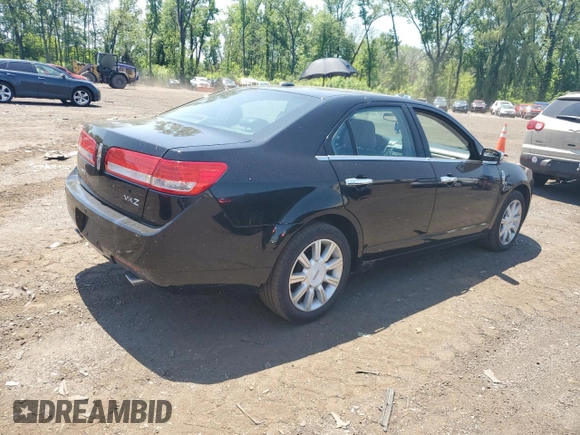 2012 Lincoln MKZ with VIN 3LNHL2GC8CR807145, listed as a Copart auction lot 58382195 with 145,167 mi miles and Salvage title. Bid and sale history available at DreamBid. Image 3.
