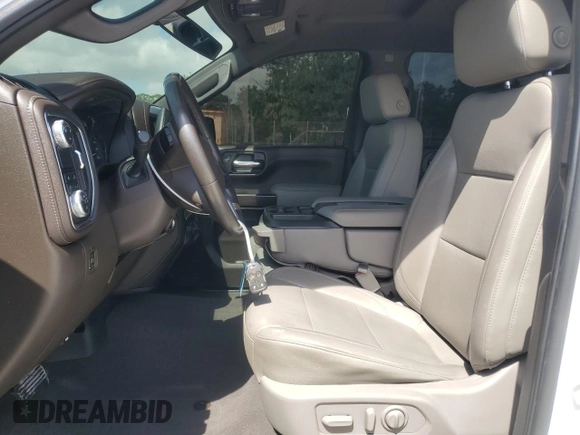 2019 GMC Sierra 1500 SLT z VIN 3GTP8DED8KG245539, wystawiony jako Copart lot #52478105 z przebiegiem 60 008 mil mil oraz Szkoda całkowita • Salvage title. Historia ofert i sprzedaży dostępna na DreamBid. Obrazek 7.