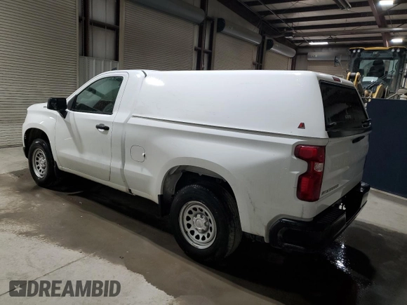 2023 Chevrolet Silverado 1500 Work Truck with VIN 3GCNAAEK9PG351076, listed as a Copart auction lot 48350455 with 126,908 mi miles and Clean Title. Bid and sale history available at carsss.com. Image 2.
