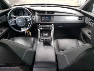 2017 Jaguar XF with VIN SAJBL4BN6HCY44054, listed as a Copart auction lot 55842675 with 124,273 mi miles and Salvage Title. Bid and sale history available at DreamBid. Image 8.