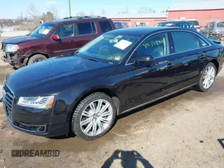 2015 Audi A8 L 4.0T with VIN WAU32AFD1FN021343, listed as a IAAI auction lot 41634469 with 88,229 mi miles. Bid and sale history available at carsss.com. Image 18.