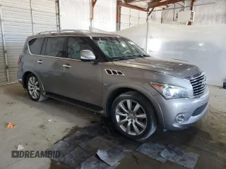 2014 Infiniti QX80 with VIN JN8AZ2NE0E9061737, listed as a Copart auction lot 61926565 with Not provided miles and Clean title. Bid and sale history available at DreamBid. Image 4.
