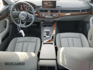2019 Audi A4 Premium Plus with VIN WAUENAF40KN002714, listed as a Copart auction lot 46625275 with 40,124 mi miles and Salvage Title. Bid and sale history available at carsss.com. Image 8.