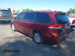 2011 Toyota Sienna XLE with VIN 5TDDK3DC8BS007764, listed as a IAAI auction lot 42689965 with 254,252 mi miles and . Bid and sale history available at DreamBid. Image 3.