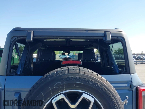 2024 Ford Bronco Outer Banks with VIN 1FMDE8BH8RLB07390, listed as a IAAI auction lot 41984960 with 4,528 mi miles and . Bid and sale history available at DreamBid. Image 6.