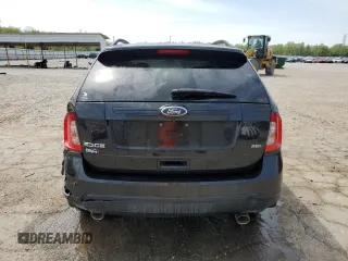 2014 Ford Edge SEL with VIN 2FMDK3JC5EBB86674, listed as a Copart auction lot 52194425 with 123,833 mi miles and Salvage Title. Bid and sale history available at carsss.com. Image 6.