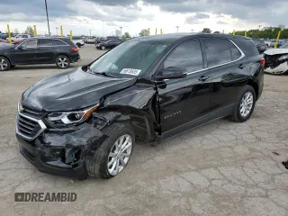 2018 Chevrolet Equinox LT with VIN 2GNAXJEV7J6167062, listed as a Copart auction lot 56818685 with 126,169 mi miles and Non repairable. Bid and sale history available at DreamBid. Image 1.