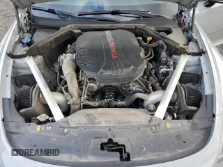 2022 Kia Stinger GT1 with VIN KNAE45LC5N6114624, listed as a Copart auction lot 44423865 with 67,193 mi miles and Salvage Title. Bid and sale history available at DreamBid. Image 12.
