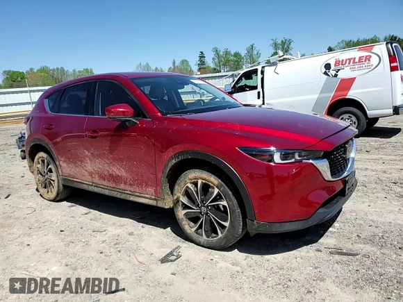 2023 Mazda CX-5 2.5 S Premium Plus Package with VIN JM3KFBEM0P0163618, listed as a Copart auction lot 52410185 with 31,909 mi miles and Salvage Title. Bid and sale history available at carsss.com. Image 12.