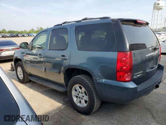 2009 GMC Yukon SLE 3SB z VIN 1GKFK23009R215418, wystawiony jako Copart lot #60643845 z przebiegiem 161 042 mil mil oraz Czysty tytuł • Clean title. Historia ofert i sprzedaży dostępna na DreamBid. Obrazek 2.