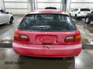 1995 Honda Civic z VIN 2HGEH3382SH523067, wystawiony jako Copart lot #57916325 z przebiegiem 254 937 mil mil oraz Czysty tytuł • Clean title. Historia ofert i sprzedaży dostępna na DreamBid. Obrazek 6.