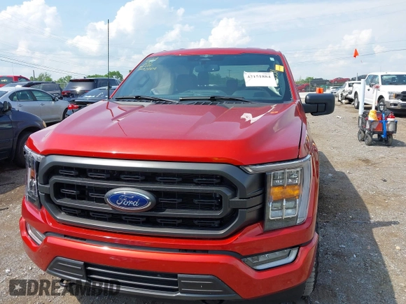 2023 Ford F-150 XL with VIN 1FTFW1E50PKF03531, listed as a IAAI auction lot 42151884 with 15,392 mi miles and . Bid and sale history available at DreamBid. Image 12.