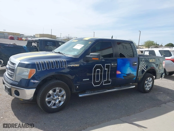 2013 Ford F-150 XL with VIN 1FTFW1CT3DKD94446, listed as a IAAI auction lot 41865548 with 204,567 mi miles. Bid and sale history available at carsss.com. Image 14.