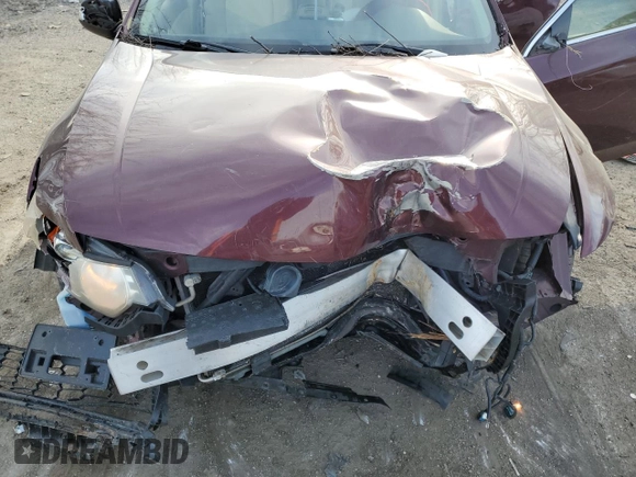 2012 Acura TSX with VIN JH4CU2F45CC006899, listed as a Copart auction lot 45883265 with 154,490 mi miles and Salvage Title. Bid and sale history available at carsss.com. Image 12.
