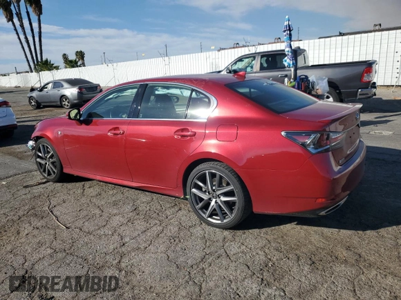 2020 Lexus GS with VIN JTHEZ1BL1LA019677, listed as a Copart auction lot 87538385 with 30,497 mi miles and Salvage Title. Bid and sale history available at carsss.com. Image 2.