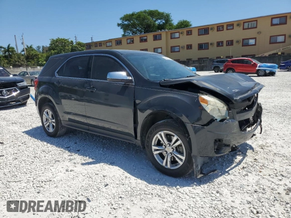 2014 Chevrolet Equinox LS with VIN 2GNALAEK1E6221060, listed as a Copart auction lot 53641205 with 98,316 mi miles and Salvage Title. Bid and sale history available at carsss.com. Image 4.