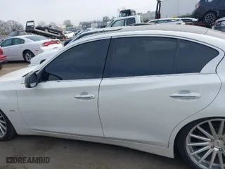 2017 Infiniti Q50 3.0t Premium with VIN JN1EV7AR4HM838763, listed as a IAAI auction lot 41396780 with 102,770 mi miles. Bid and sale history available at carsss.com. Image 14.