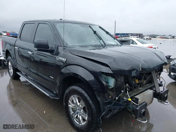 2015 Ford F-150 XLT with VIN 1FTEW1EGXFKD34324, listed as a IAAI auction lot 41901462 with 186,489 mi miles. Bid and sale history available at carsss.com. Image 1.