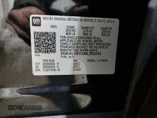 2021 GMC Terrain SLT z VIN 3GKALVEV1ML391041, wystawiony jako Copart lot #59971265 z przebiegiem 78 860 mil mil oraz Nie do naprawy • Non repairable. Historia ofert i sprzedaży dostępna na DreamBid. Obrazek 13.