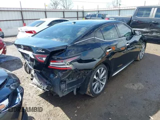 2020 Nissan Maxima Platinum with VIN 1N4AA6FV0LC376990, listed as a IAAI auction lot 41642392 with 55,566 mi miles and . Bid and sale history available at DreamBid. Image 4.