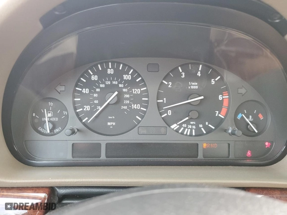 2001 BMW 7 Series 740iA with VIN WBAGG83401DN86357, listed as a Copart auction lot 49689955 with 0 mi miles and Salvage Title. Bid and sale history available at carsss.com. Image 10.