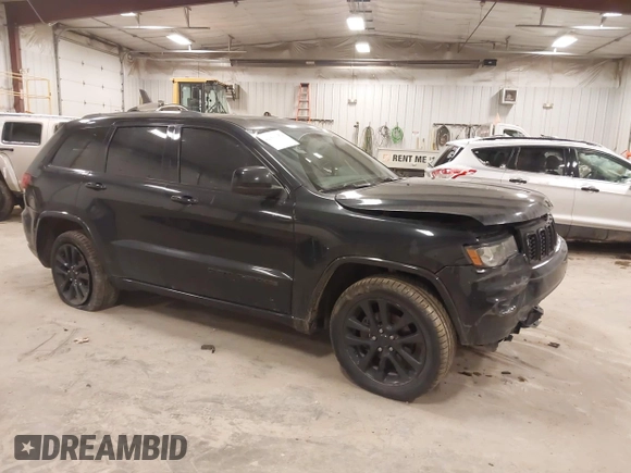 2018 Jeep Grand Cherokee Laredo E with VIN 1C4RJFAG5JC417701, listed as a IAAI auction lot 42001159 with 110,767 mi miles and . Bid and sale history available at DreamBid. Image 1.