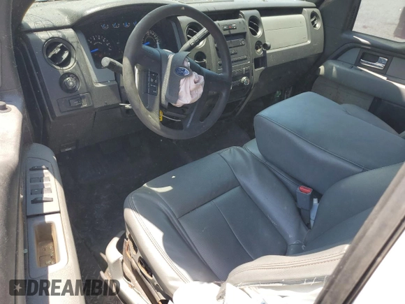 2014 Ford F-150 XL with VIN 1FTEX1CM5EFA57031, listed as a Copart auction lot 57641975 with 280,074 mi miles and Salvage title. Bid and sale history available at DreamBid. Image 8.