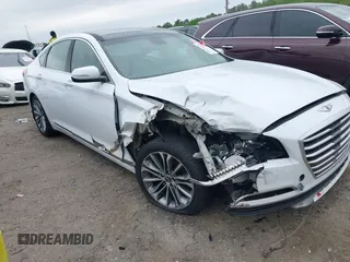 2016 Hyundai Genesis 3.8L z VIN KMHGN4JE8GU113856, wystawiony jako IAAI lot #42033128 z przebiegiem 188 646 mil mil oraz . Historia ofert i sprzedaży dostępna na DreamBid. Obrazek 1.