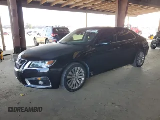 2010 Saab 9-5 Aero with VIN YS3GR4BJ1A4001064, listed as a Copart auction lot 84687424 with 121,169 mi miles and Salvage Title. Bid and sale history available at carsss.com. Image 1.