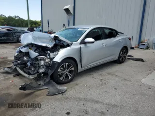 2021 Nissan Sentra SV с VIN 3N1AB8CV9MY254129, выставлен на аукционе Copart как лот 63163665 с пробегом 61 207 миль миль и На запчасти • Non repairable. История ставок и продаж доступна на DreamBid. Изображение 1.
