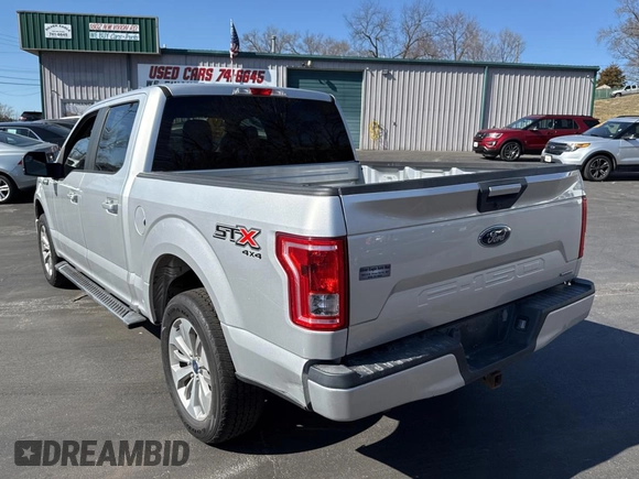 2017 Ford F-150 XL with VIN 1FTEW1EF7HKE25402, listed as a Copart auction lot 48723845 with 177,021 mi miles and Clean Title. Bid and sale history available at carsss.com. Image 3.