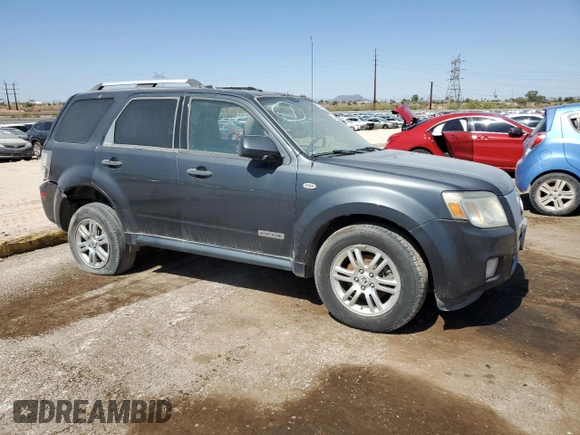 2009 Mercury Mariner Premier with VIN 4M2CU97G69KJ22351, listed as a Copart auction lot 62861255 with Not provided miles and Clean title. Bid and sale history available at DreamBid. Image 4.