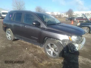 2017 Jeep Compass High Altitude with VIN 1C4NJCEBXHD199867, listed as a IAAI auction lot 41135041 with 159,370 mi miles. Bid and sale history available at carsss.com. Image 1.