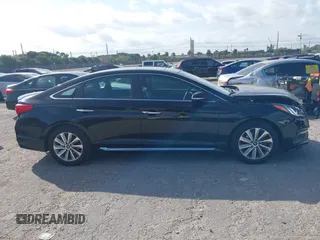 2017 Hyundai Sonata Sport with VIN 5NPE34AF0HH529891, listed as a IAAI auction lot 41607852 with 65,235 mi miles. Bid and sale history available at carsss.com. Image 13.