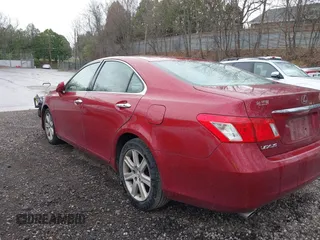2009 Lexus ES 350 with VIN JTHBJ46G492275498, listed as a IAAI auction lot 42080324 with 122,758 mi miles. Bid and sale history available at carsss.com. Image 3.